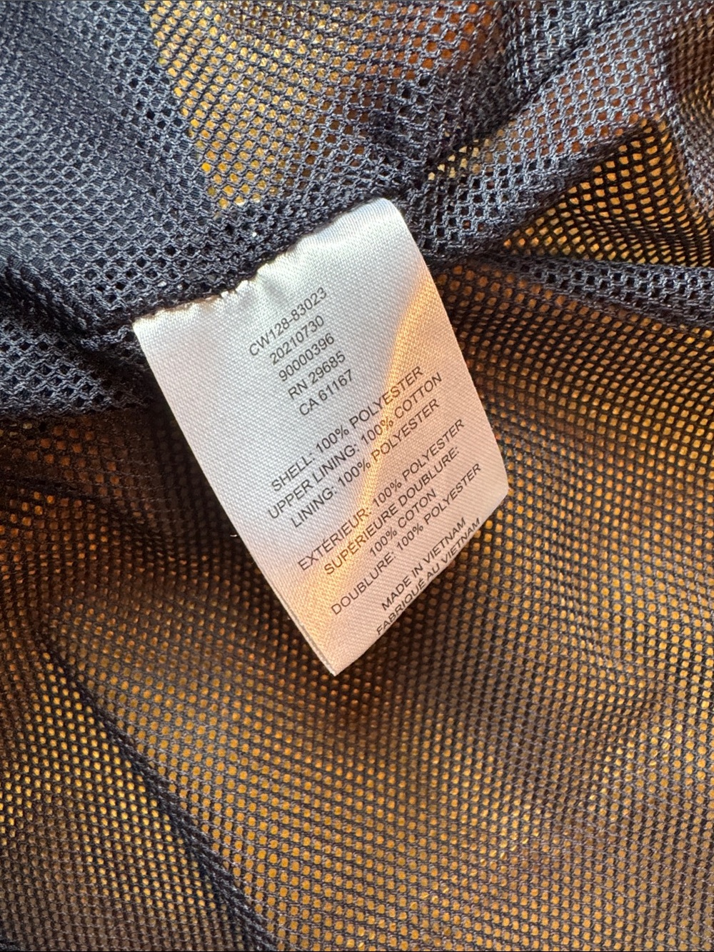 Pendleton Yellow Hooded Rain Jacket - Picture 9 of 9